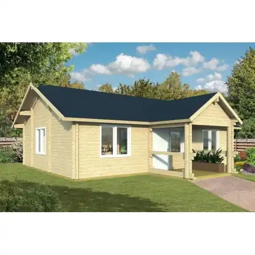 Betrouwbaar Blokhut Finn 1040x740+238 cm